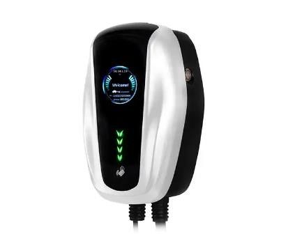 เครื่องชาร์จ EV แบบติดผนังบ้านแบบพกพา 32A Wallbox Charger Station Type 2