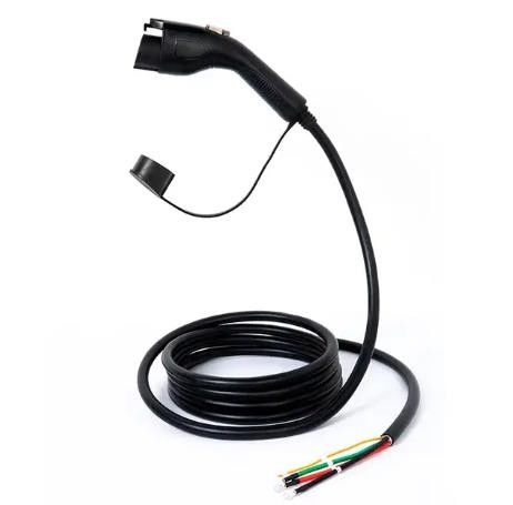 เครื่องชาร์จรถยนต์ Wallbox 7kW IEC 62196 TYPE2 Connector EV Smart APP เครื่องชาร์จรถยนต์