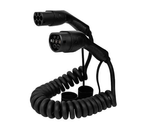 OEM / ODM Type 2 EV สายต่อการชาร์จแบบพกพา 16A 3 เฟส