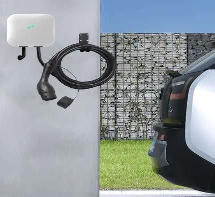 เครื่องชาร์จ EV Wall App ขนาด 22kw OEM Wallbox EV Charger Station ประเภท 2