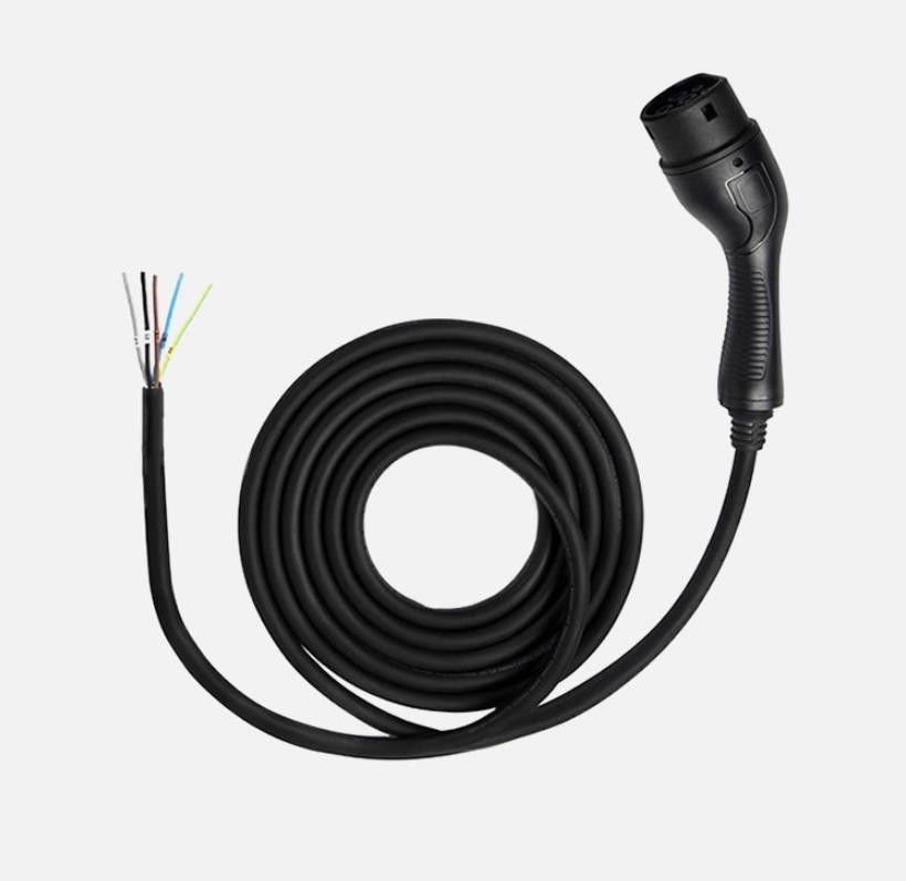 สายเคเบิลต่อขยายเครื่องชาร์จรถยนต์ไฟฟ้า Type 2 16A / 32A เฟสเดียว
