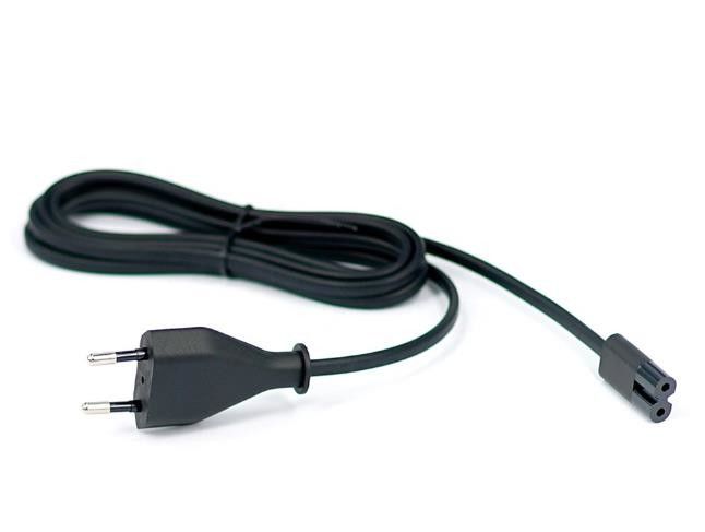 Black America สายไฟ 1.5M 3 Pin คอมพิวเตอร์แล็ปท็อปสายไฟ