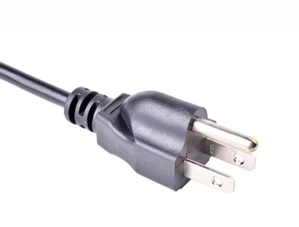 สายไฟ AC ของญี่ปุ่น 300V สายไฟต่อขยาย 3 แกนสามปลั๊ก 18 Awg