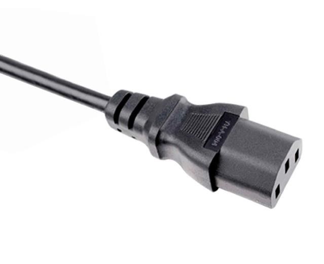 สายไฟ AC ของญี่ปุ่น 300V สายไฟต่อขยาย 3 แกนสามปลั๊ก 18 Awg