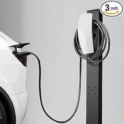โรงงาน ขายปลีก EV Charger ฐานเสาเหล็ก ฐานที่ติดตั้งบนพื้น สถานีชาร์จ ฐานเสา