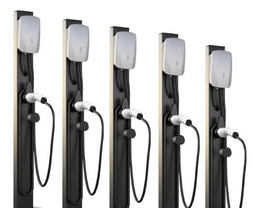โรงงาน ขายปลีก EV Charger ฐานเสาเหล็ก ฐานที่ติดตั้งบนพื้น สถานีชาร์จ ฐานเสา