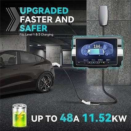 เครื่องชาร์จรถยนต์ไฟฟ้ารุ่น 3 11kw 22kw เครื่องชาร์จ EV แบบพกพาประเภท 2