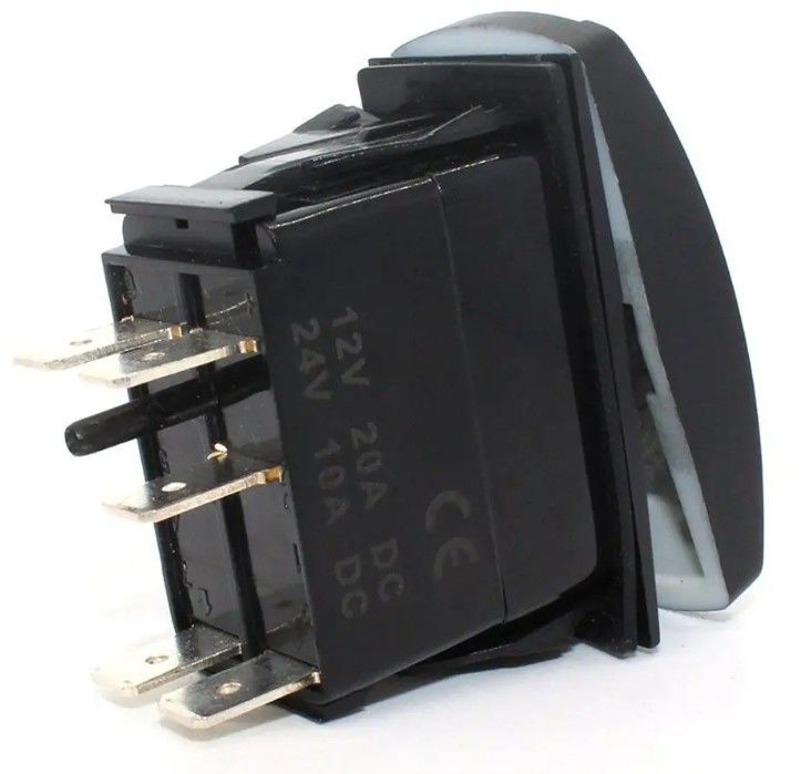 Dc 24v 10a 20a ความปลอดภัย Rocker เปลี่ยนรถ เรือ ทัพเรือ Toggle พิมพ์เลเซอร์ 12v