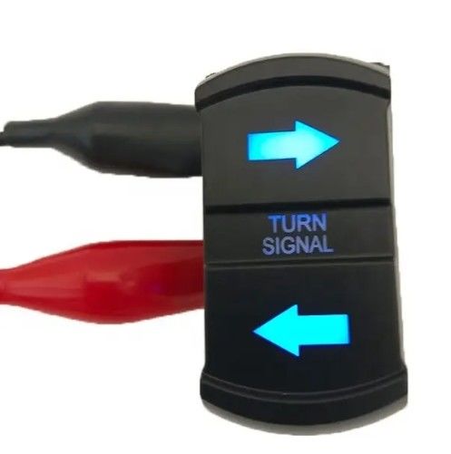 สไตล์ใหม่ Custom DIY Icon DC 12V 7Pin ON-OFF LED ไฟฟ้าเปลี่ยนสัญญาณ Rocker เปลี่ยนสําหรับรถยนต์ 4X4 รถบรรทุกเรือ