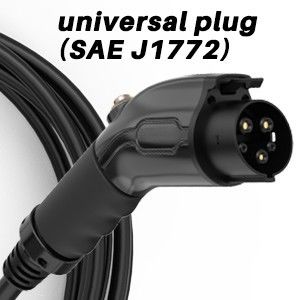 ประเภท1 SAE J1772 16A 32A 40A เครื่องชาร์จ EV พกพาที่มี UL&CE&FCC&ROHS การรับรอง