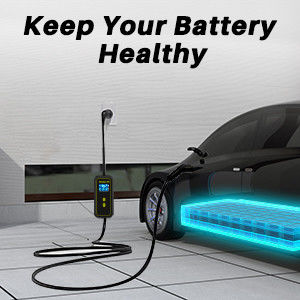 ประเภท1 SAE J1772 16A 32A 40A เครื่องชาร์จ EV พกพาที่มี UL&CE&FCC&ROHS การรับรอง