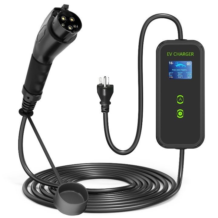 ประเภท1 SAE J1772 16A 32A 40A เครื่องชาร์จ EV พกพาที่มี UL&CE&FCC&ROHS การรับรอง