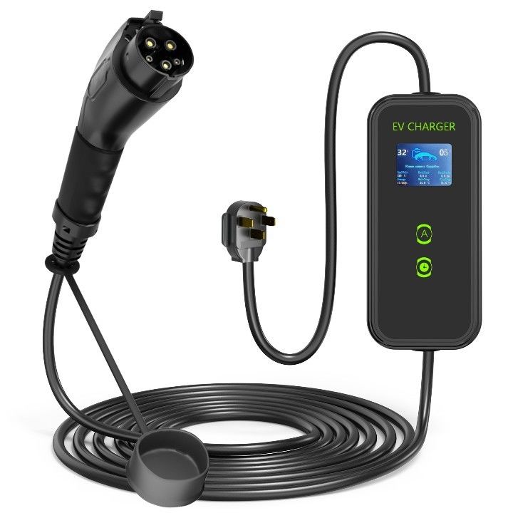 ประเภท1 SAE J1772 16A 32A 40A เครื่องชาร์จ EV พกพาที่มี UL&CE&FCC&ROHS การรับรอง