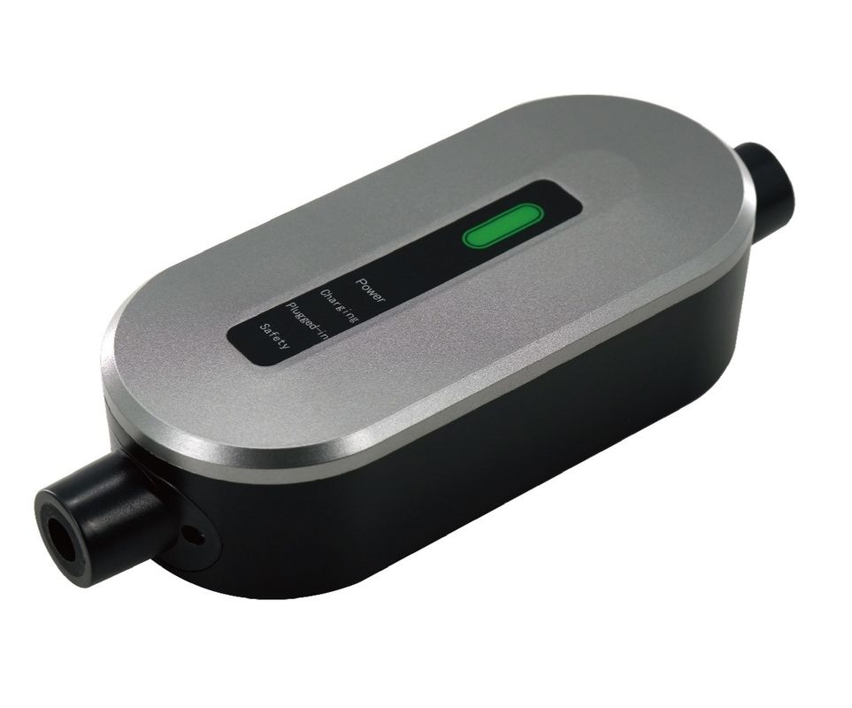 16A 32A ชาร์จรถยนต์พกพา ประเภท 2 กล่องชาร์จรถไฟฟ้า IP55 สายเคเบิล