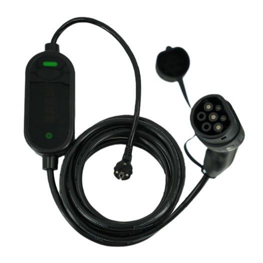 ODM Type 2 เครื่องชาร์จรถยนต์ไฟฟ้าแบบพกพา EV Home Charger Ground Protection