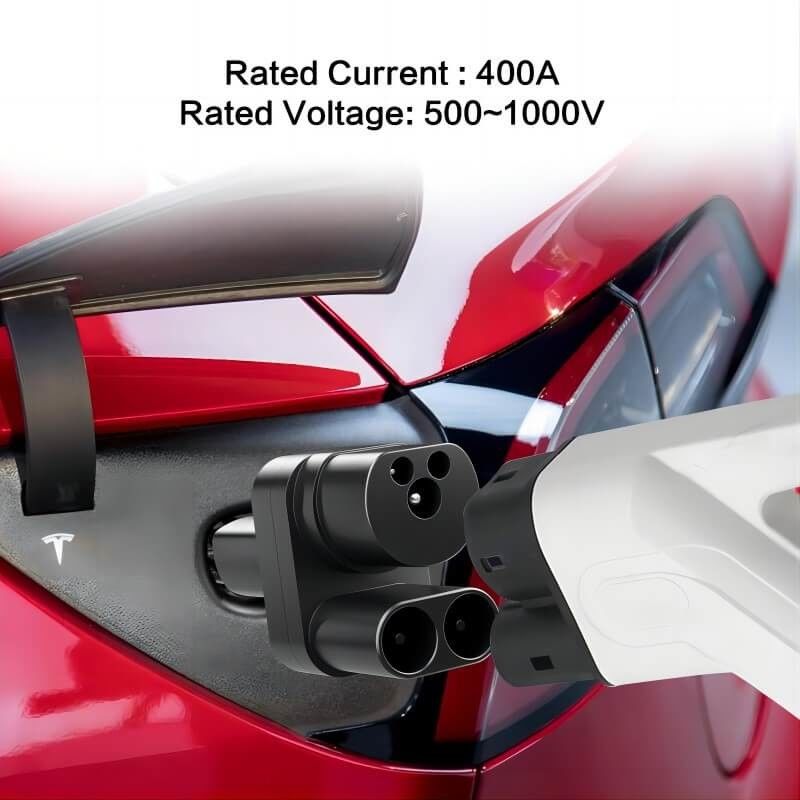 CCS2 ไปยัง Tesla Adapter สําหรับ Tesla, ชาร์จรถ EV ชาร์จ Tesla CCS Combo 2 Adapter
