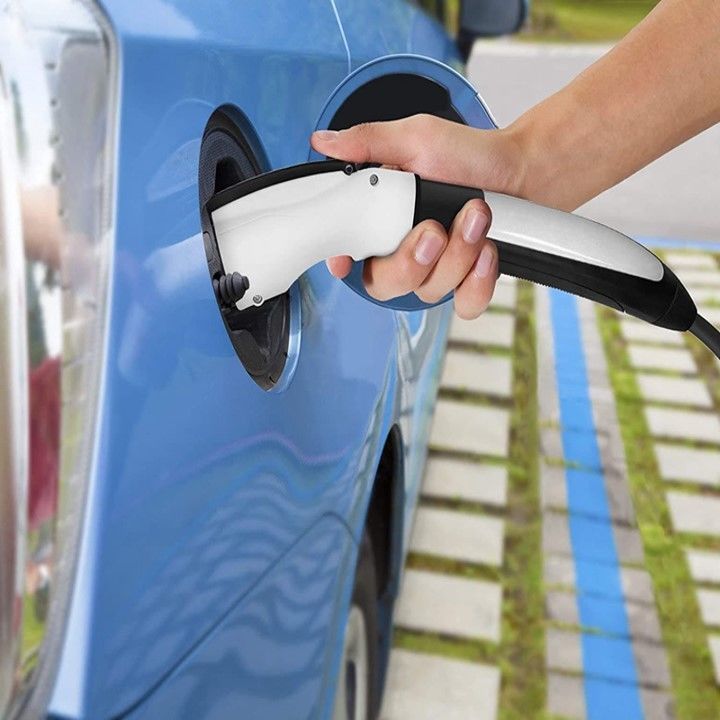 เครื่องชาร์จ EV 40a เครื่องเชื่อม Adapter Tesla To Type 1 สําหรับสถานีชาร์จ AC EV