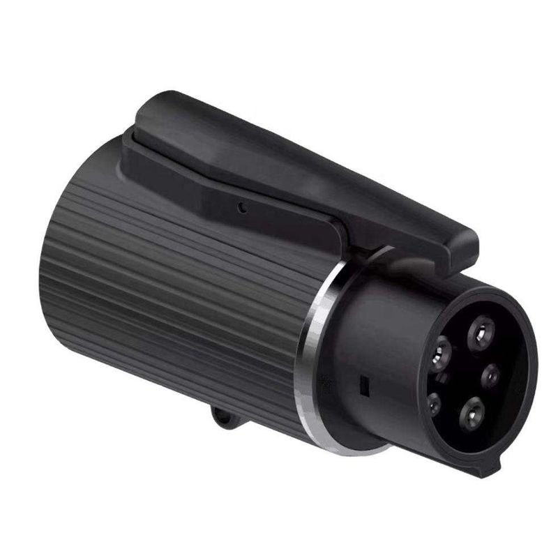 240v ประเภท 1 สําหรับ Tesla Adapter 60a J1772 พกพา AC EV ชาร์จเอดป์เตอร์ สําหรับ Tesla รถ