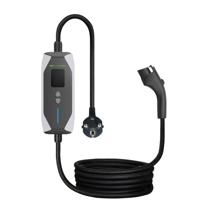 16A 3.5kw แบบบ้าน 1 ชาร์จ EV พกพา J1772 สายชาร์จรถไฟฟ้า