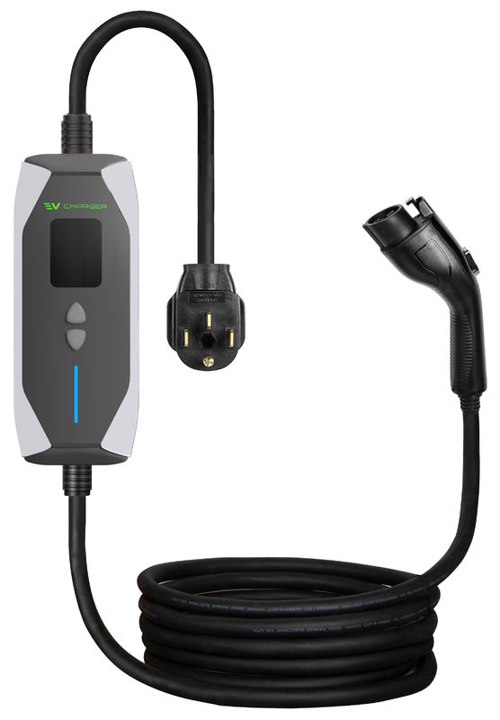 16A 3.5kw แบบบ้าน 1 ชาร์จ EV พกพา J1772 สายชาร์จรถไฟฟ้า