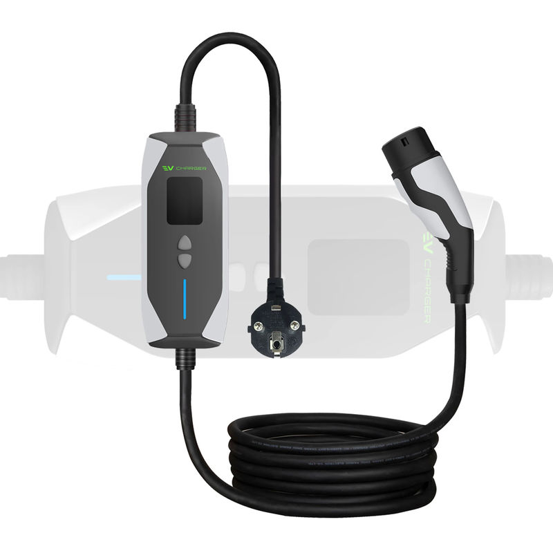 16A 3.5KW 32A 7KW พกพา EV 240V ประเภท 2 บ้าน พกพา ระดับ 2 EV ชาร์จสําหรับรถ EV