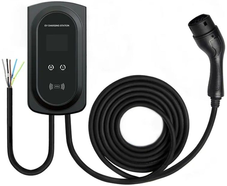 GBT Ac Wall Ev Charger 32a Wallbox Ev Charger วอลล์มอนท์ ระดับ 2 Ev Charger สําหรับบ้าน