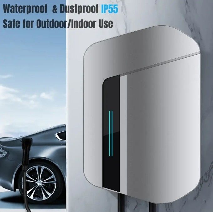 Oem Odm Tesla NACS Ocpp Ac กล่องกําแพงบ้านรถไฟฟ้าชาร์จสเตชั่นจอ