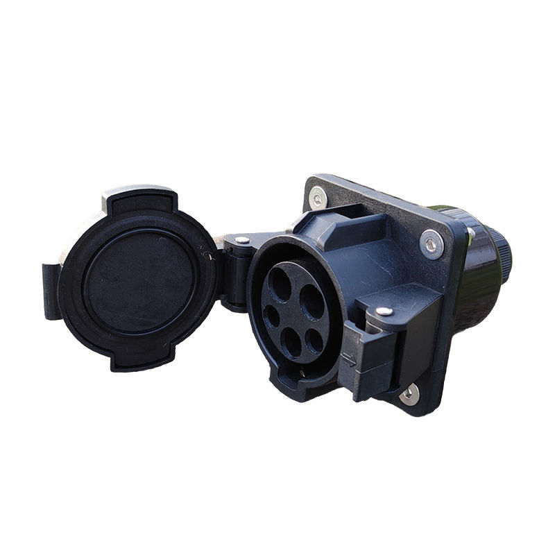 SAE J1772 EV ชาร์จคอนเนคเตอร์ โซคิตประเภท1 Smart Ev ชาร์จคอนเนคเตอร์