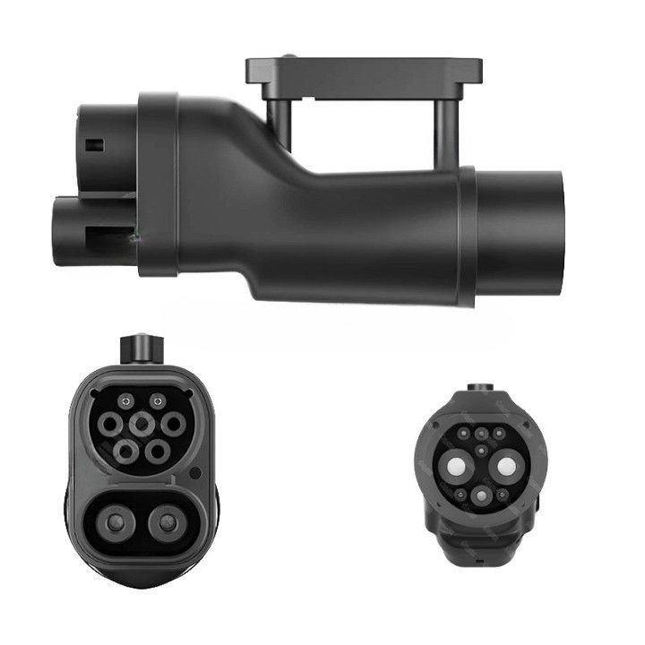 อะไหล่รถยนต์ อุปกรณ์เสริม สถานีชาร์จ EV Adapter GBT To CCS2 DC Charger Adapter