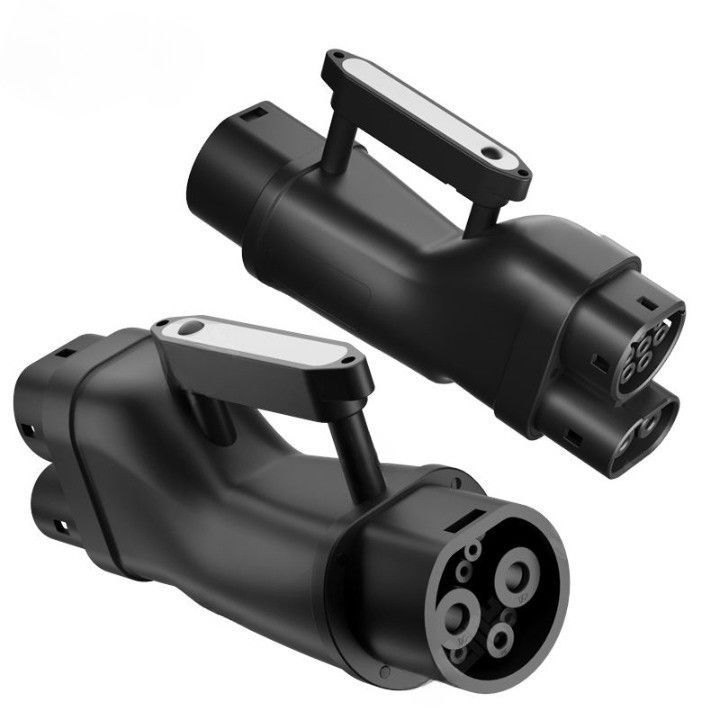อะไหล่รถยนต์ อุปกรณ์เสริม สถานีชาร์จ EV Adapter GBT To CCS2 DC Charger Adapter