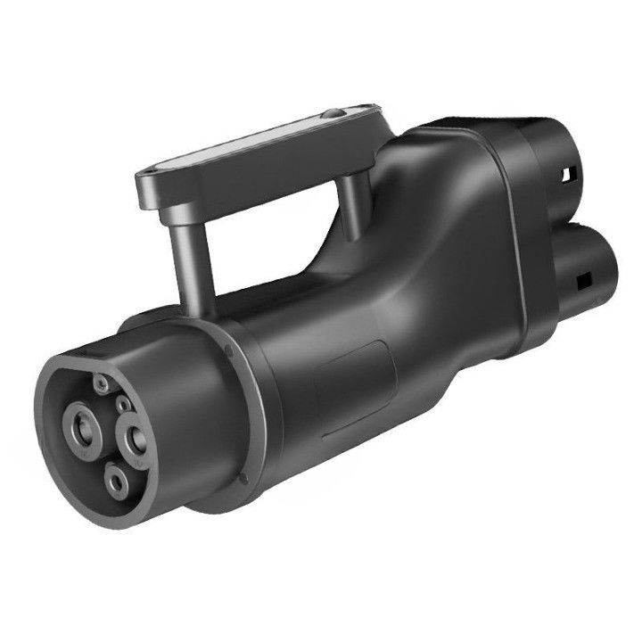 อะไหล่รถยนต์ อุปกรณ์เสริม สถานีชาร์จ EV Adapter GBT To CCS2 DC Charger Adapter