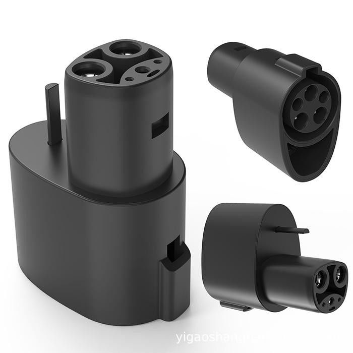 80A Type1 To Tesla Arrival ราคาที่เหมาะสม EV ชาร์จพล็อก Connector j1772 ซ็อตสําหรับล็อค
