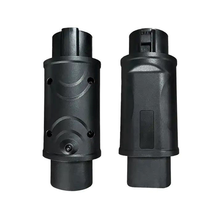 Ev Adapter Charging Stack รถไฟฟ้า J1772 32a ประเภท 1 Ev Charger J1772 ถึง GB/T Adapter