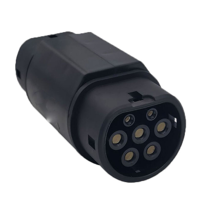 เครื่องเชื่อมการชาร์จพลังงานใหม่ 32A AC Type2 To GBT adapter สําหรับ EVSE Charging