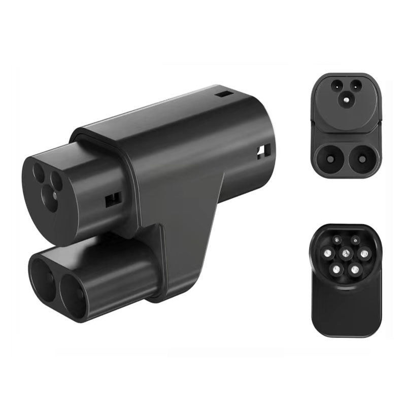 Ev Adapter Charger Adapter การชาร์จรถไฟฟ้า TPC CCS2 TO Type2 สําหรับ Tesla Model 3/s/x/y