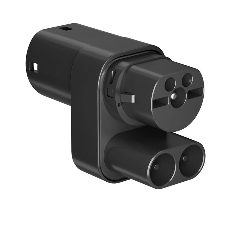 Ev Adapter Charger Adapter การชาร์จรถไฟฟ้า TPC CCS2 TO Type2 สําหรับ Tesla Model 3/s/x/y